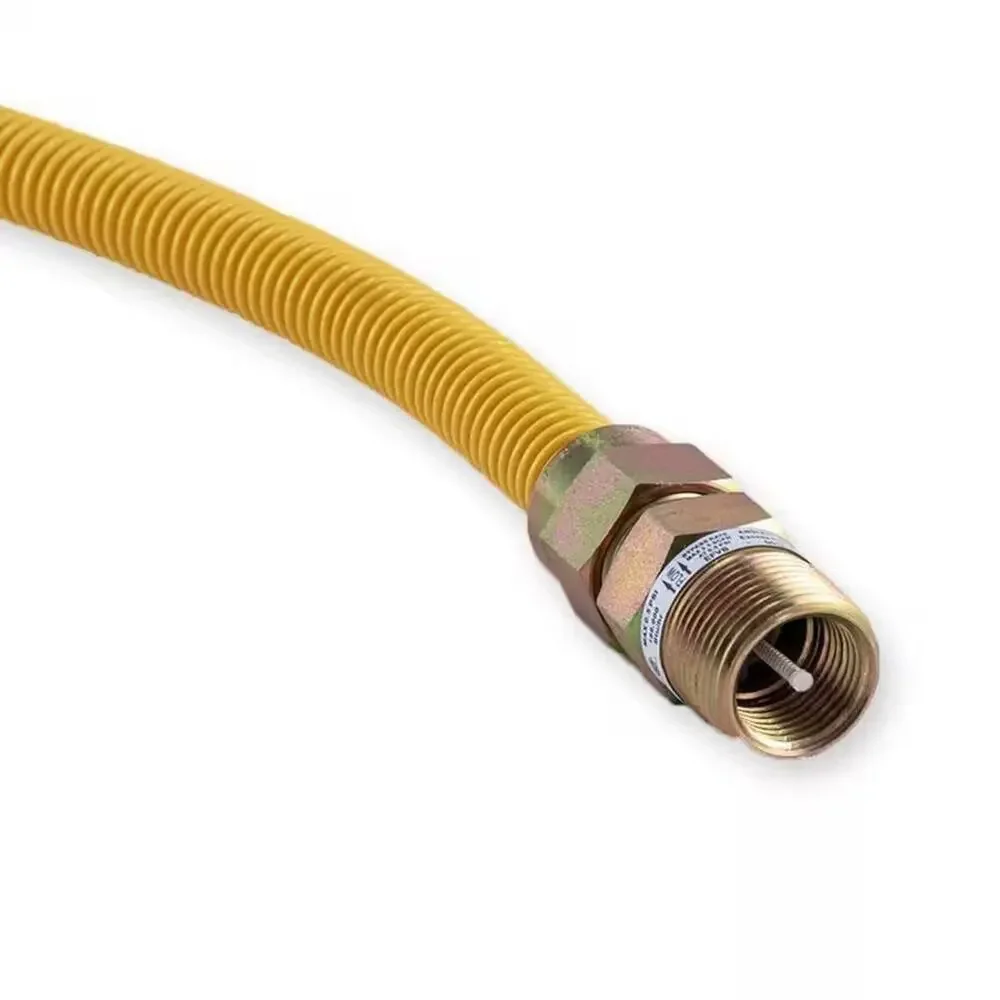 NEW Opened Bag Everbilt 4 ft. Gas Range Connector Kit (106K BTU) Indoor Outdoor